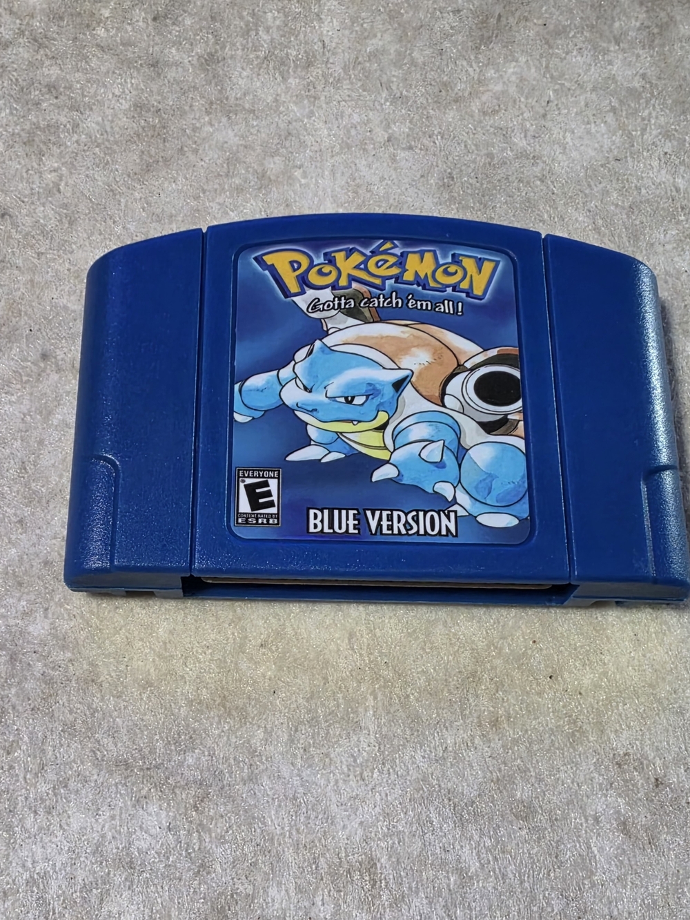 Pokemon Blue Version Nintendo 64 N64